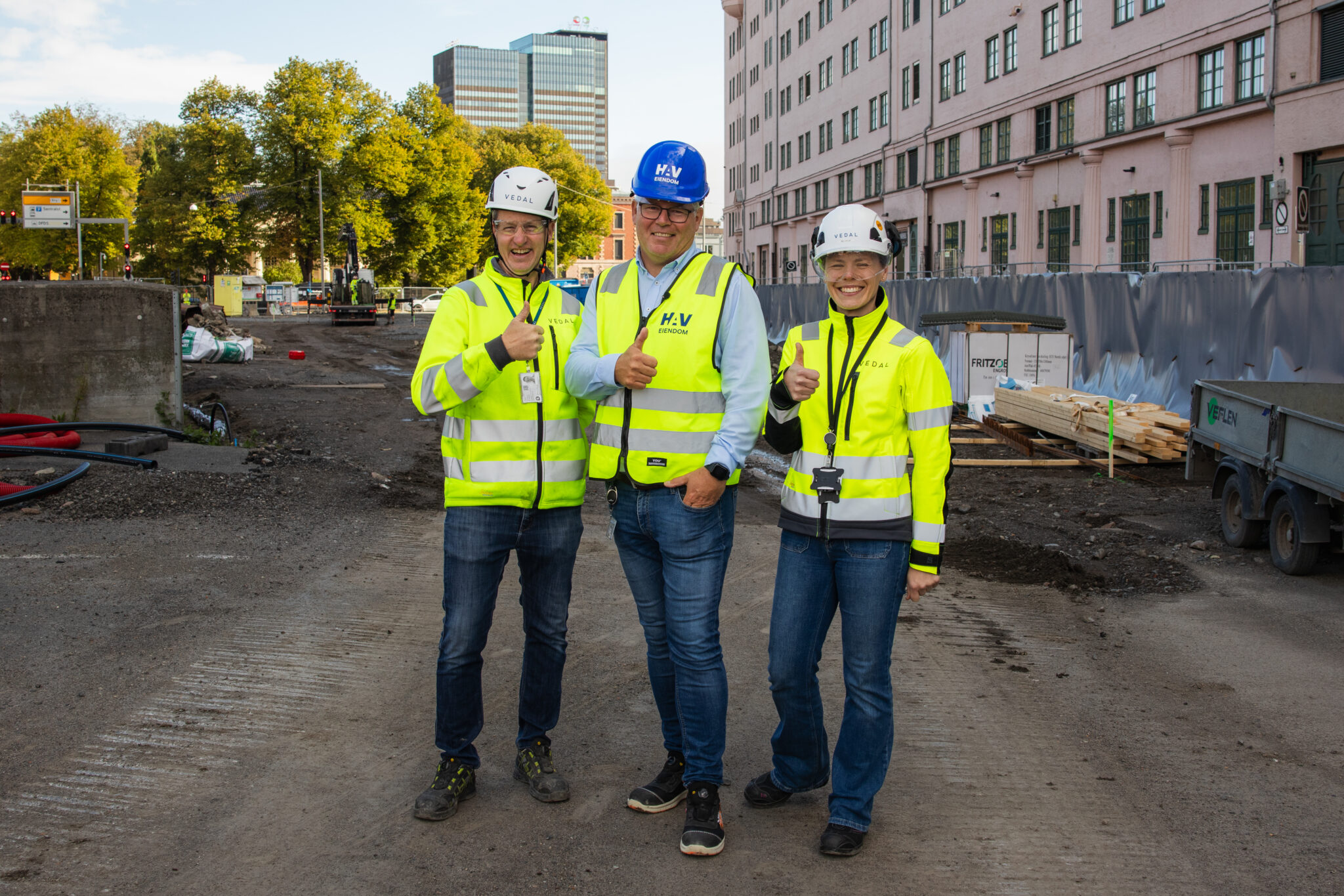Bernt Aasenhuus, og teamet på Fiskebrygga