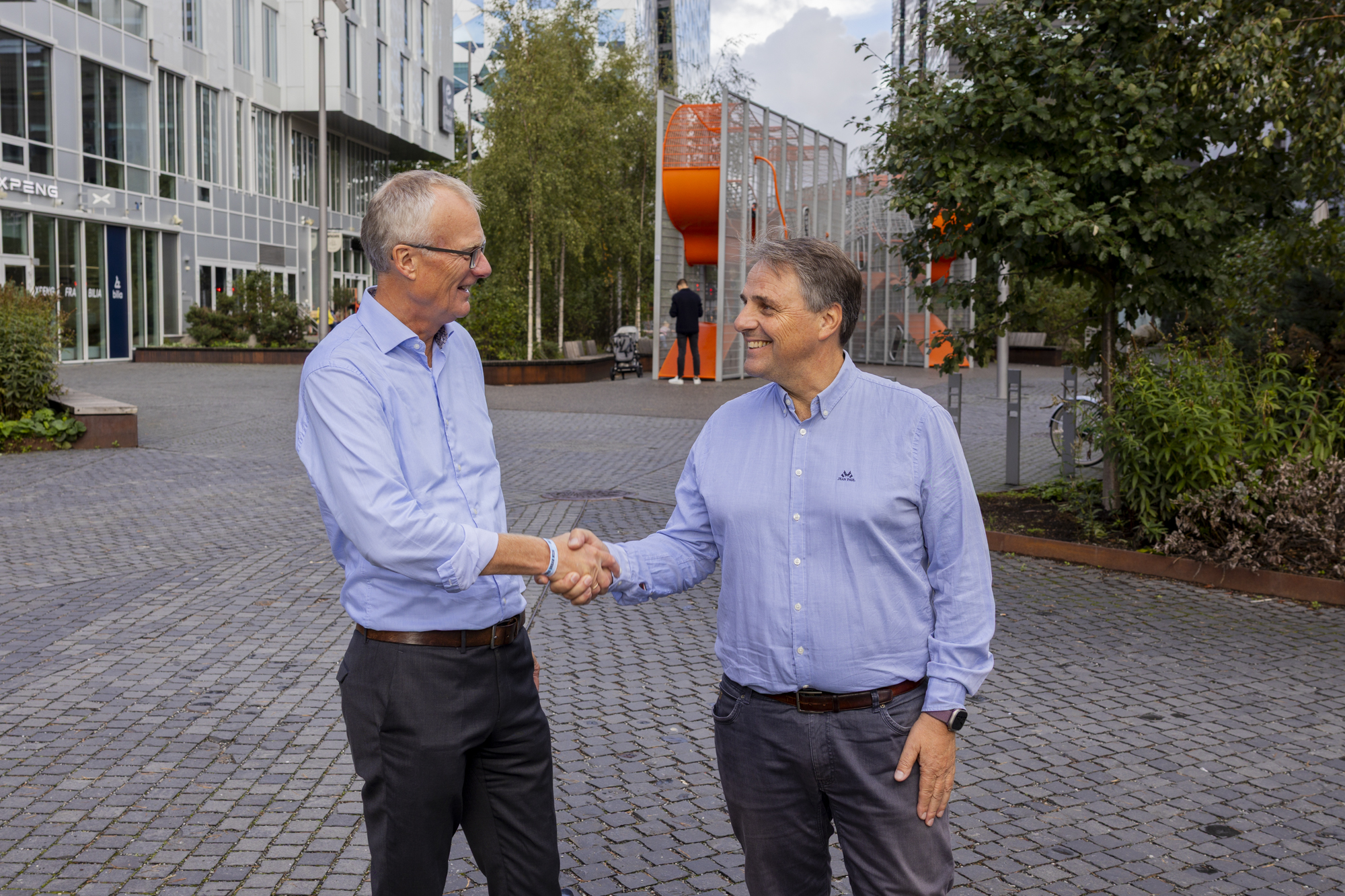 Kjell Kalland og Geir Lynnebakken